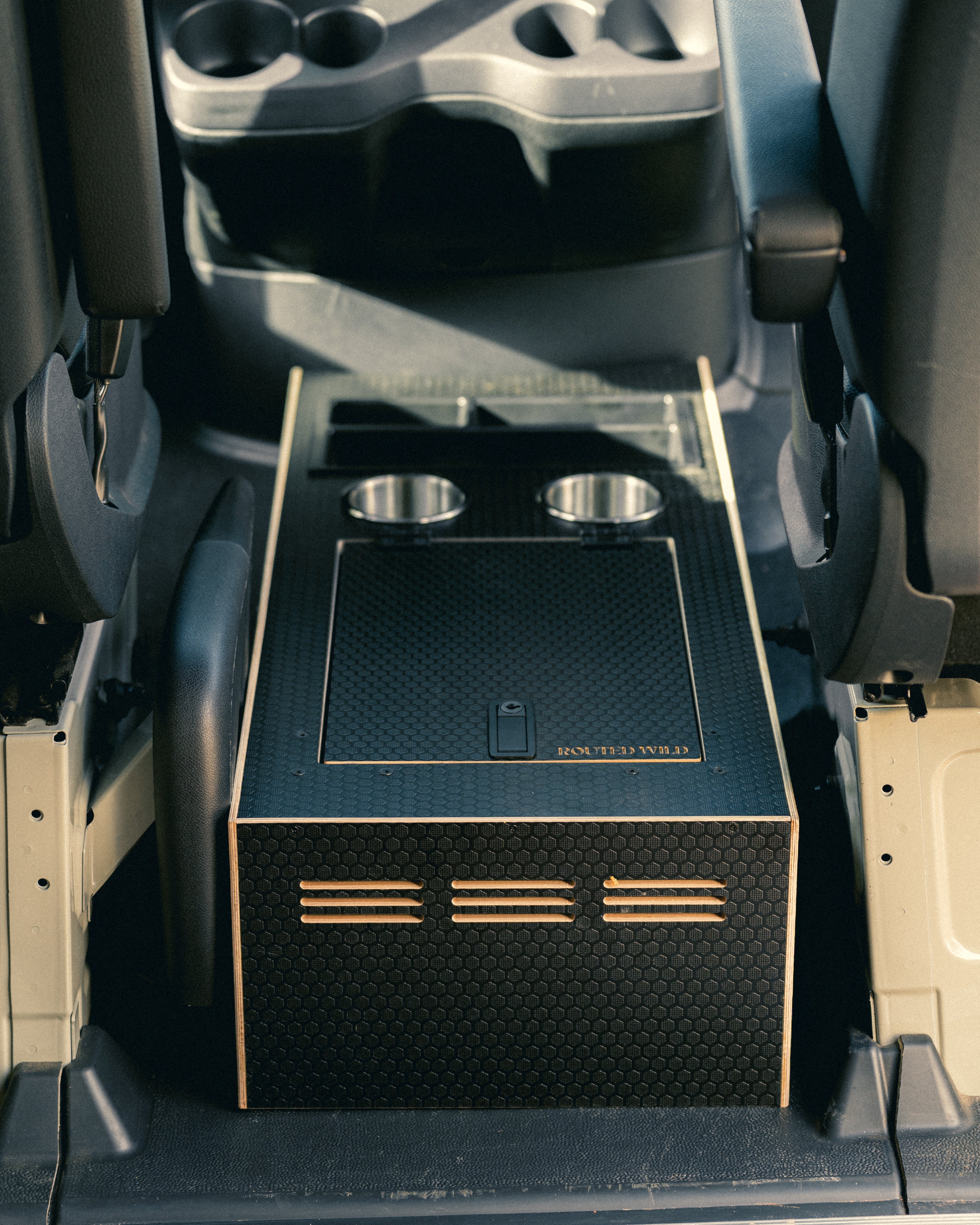 sprinter center console storage