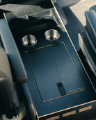 van center console with cup holders