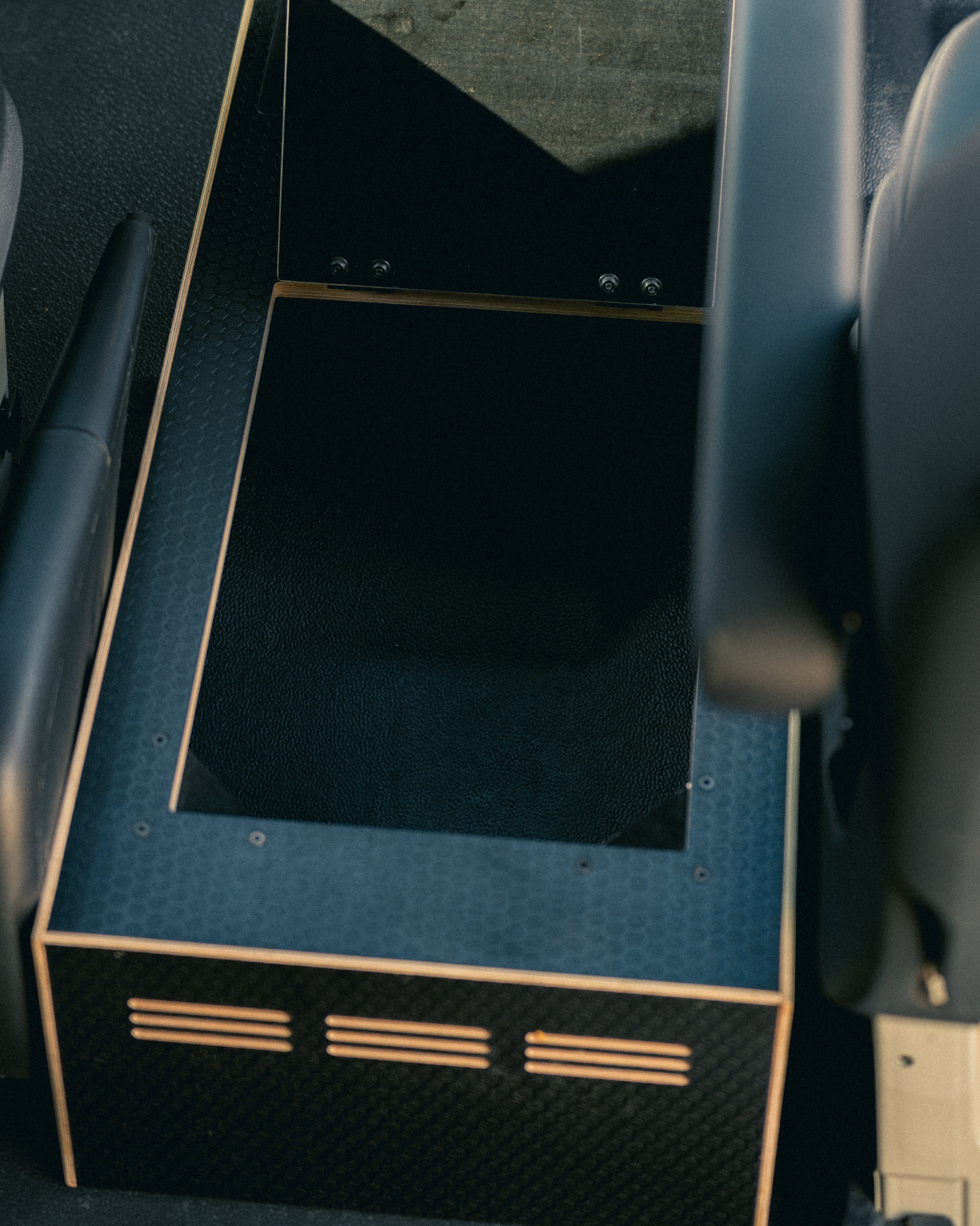 sprinter van storage center console